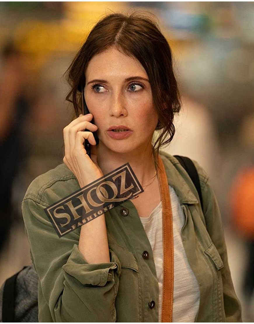 Domino 	Alex Boe (Carice van Houten) Green Cotton Jacket